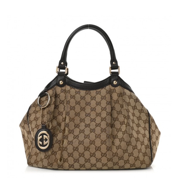 Gucci Monogram Medium Sukey Tote - Picture 1 of 9